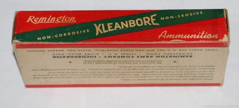 Vintage Full Box Of Remington Kleanbore 348 Winchester W 150 Gr SP 20