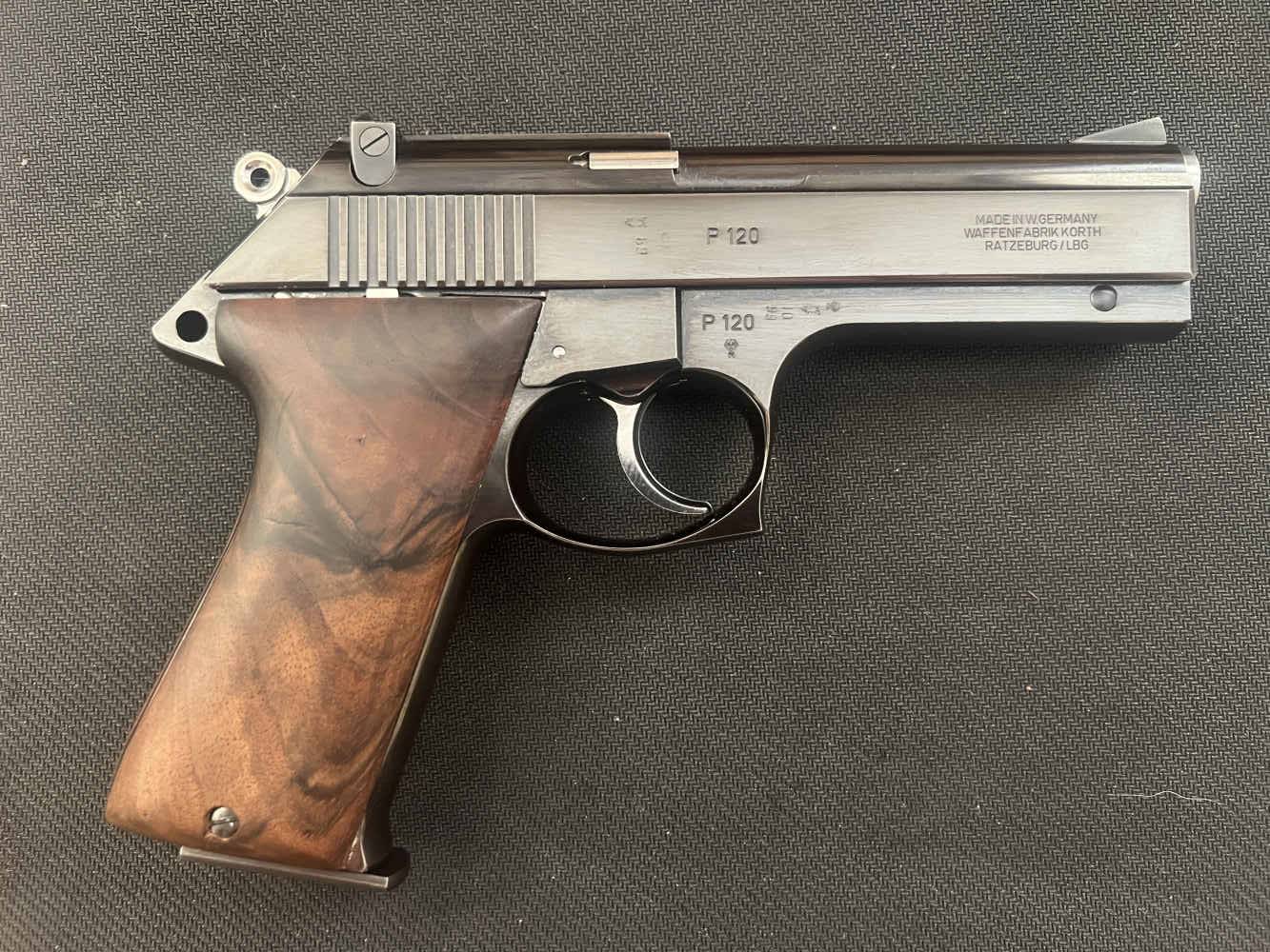 Korth Auto Pistol in 9mm PARA