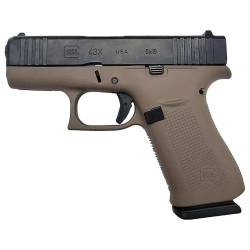 Glock G43X MOS 9mm Luger UX4350204FDEFO