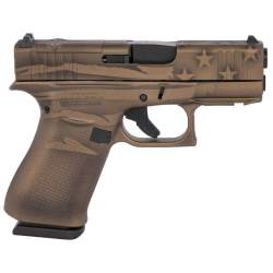 Glock G43X MOS 9mm Luger UX4350204FRMO-SBBBWG