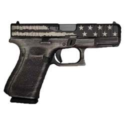 Glock G19 Gen5 9mm Luger PA195S201BLKFLAG