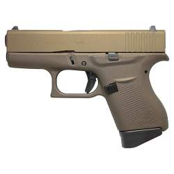 Glock G43X 9mm Luger PI4350201NIGHT BURNT