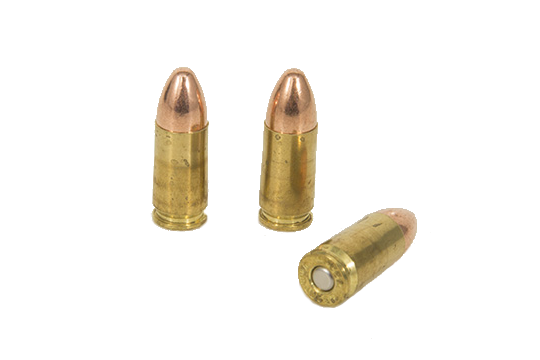 Magtech 9mm Brass case, 124 Grain FMJ ammo. 50 round Box - CDVS