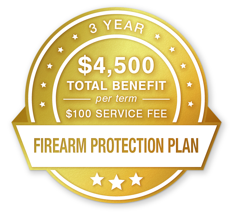 Firearm Protection Plan $1500/claim $100 svc fee $4500 total benefit/term-img-0