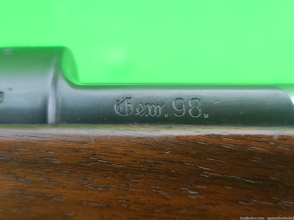 MAUSER 98 * 8mm * DANZIG 1916 * Germany Bolt Action Rifle w/ Redfield Peep-img-40