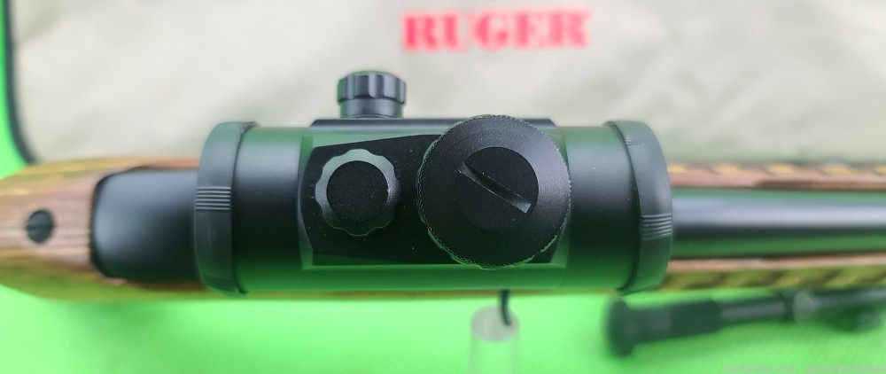 Ruger * CHARGER * 22 LR * 10" THREADED BARREL + RED/GREEN DOT SCOPE + BIPOD-img-25