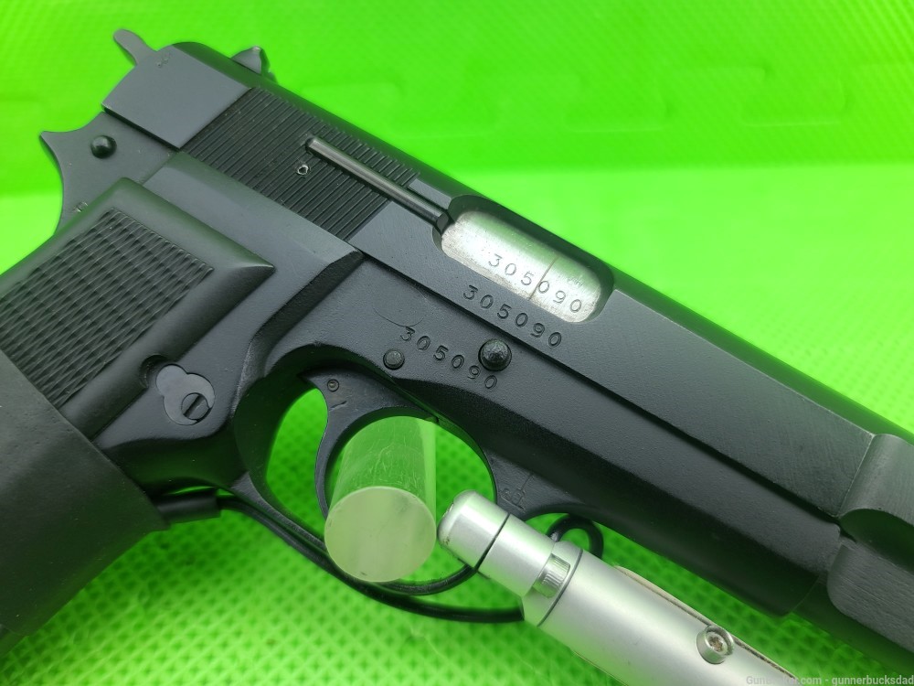 FN BROWNING HI-POWER * 9mm * Made in Argentina with Red Laser Sight-img-3