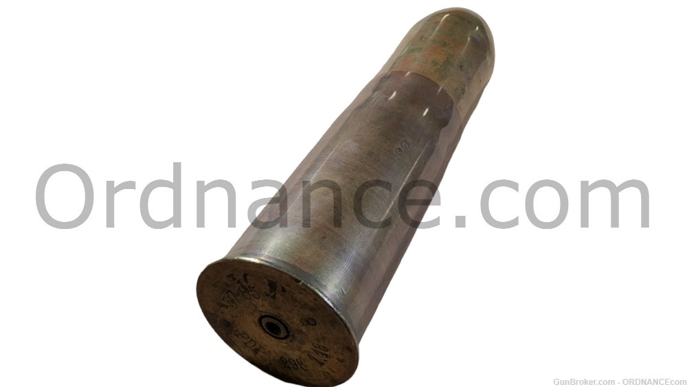 37mm French canister shot round Mle 1879 37x94mm inert shell ammo LOADED-img-3
