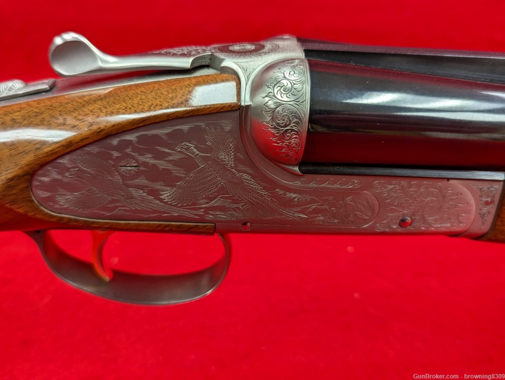 SKB 485 12ga Side by Side Shotgun- Engraved - Side By Side Shotguns at ...