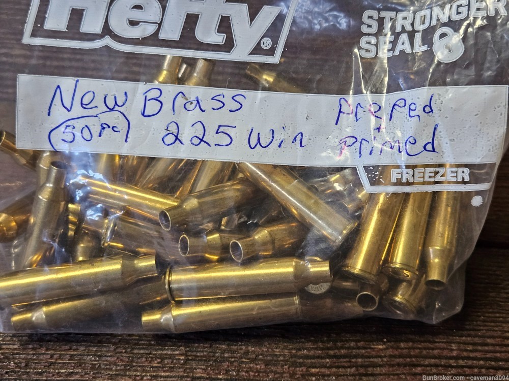 225 Winchester Brass
