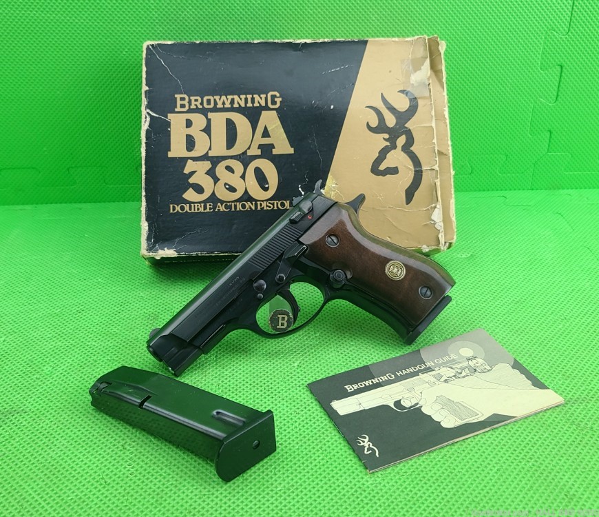 Browning BDA * 380 ACP * BORN 1978 IN ITALY * IN ORIGINAL GOLD & BLACK BOX -img-31