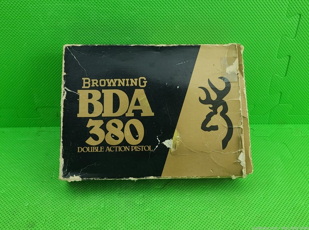 Browning BDA * 380 ACP * BORN 1978 IN ITALY * IN ORIGINAL GOLD & BLACK BOX -img-34