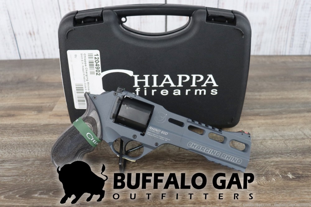 Chiappa Arms Charging Rhino 60DS 9mm Double Action Revolver