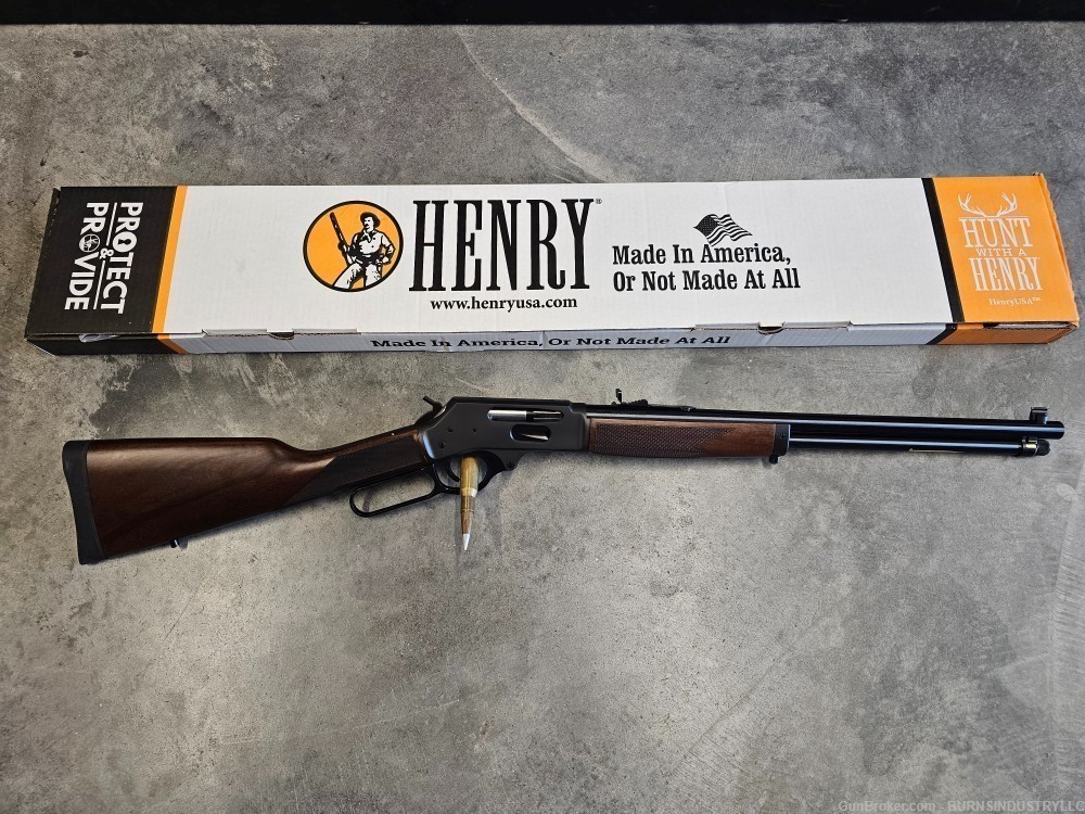 Henry Steel Lever Action H009g 360bh 360 Buckhammer Walnut Henry Side Gate Lever Action