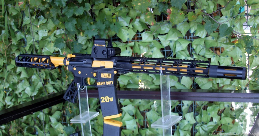 Dewalt Tools Ar 15 Tribute Anderson Man. Holo Sight Custom