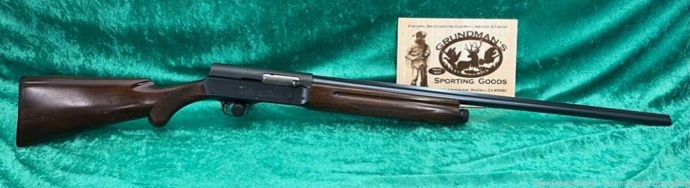 Browning A5 RARE 1941 20GA. Semi Auto Shotgun, MFG by Remington during WW2 -img-0