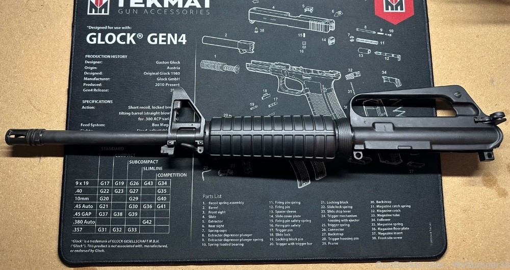A1 Fixed Carry Handle Upper AR15 Uppers at 1024356225