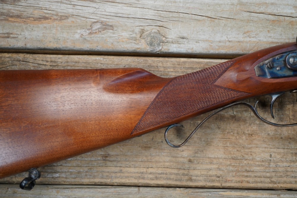 Pedersoli Mortimer flintlock TWO BARREL SET rifle & shotgun 12ga .54 ...