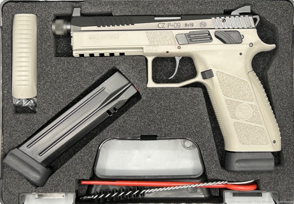 Buy CZ P-09 Urban Grey Suppressor-Ready For Sale