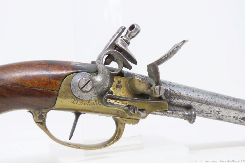 French CHARLEVILLE M1777 Cavalry FLINTLOCK Pistol    REVOLUTIONARY WAR Era-img-3
