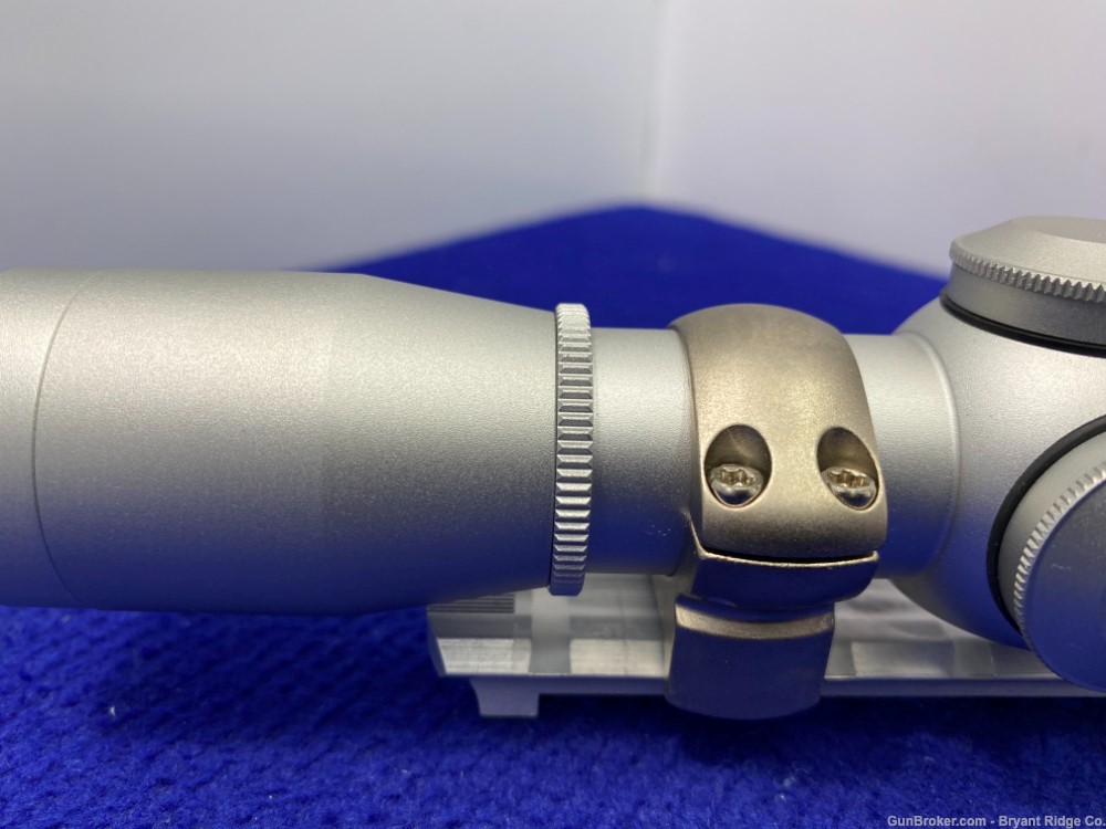 Leupold FXII Handgun 4X28 Duplex Silver *SCOPE BASE AND RINGS