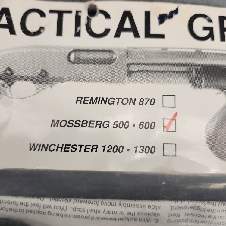 Tac Star vintage pistol grip for Mossberg 500 or 600 shotguns new old stock-img-1