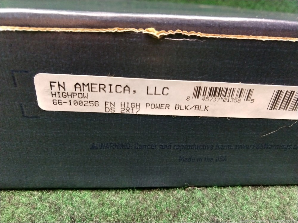 FN Hi Power Black NEW IN BOX -img-6