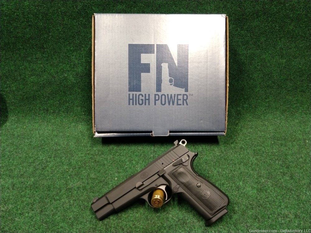 FN Hi Power Black NEW IN BOX -img-0