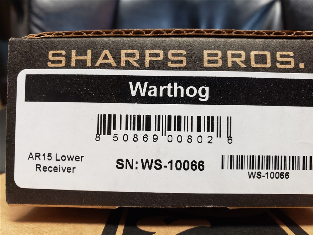 NEW! SHARPS BROS WARTHOG LOWER GEN2 SBLR02 AR-15-img-1