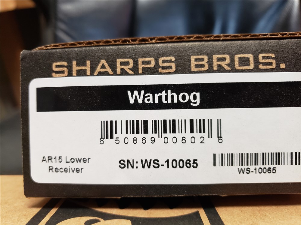 NEW! SHARPS BROS WARTHOG LOWER GEN2 SBLR02 AR-15-img-0