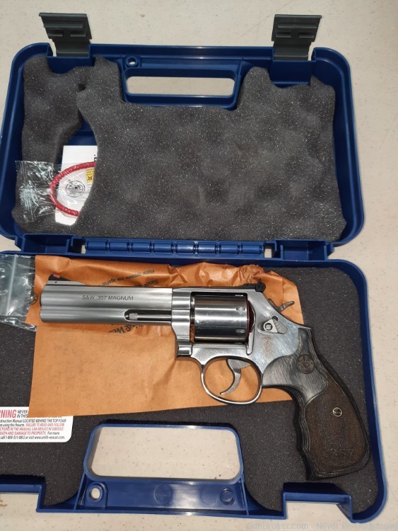 Smith and Wesson 686 Plus 357 Mag 5" Bbl NIB S&W TRADES-img-0