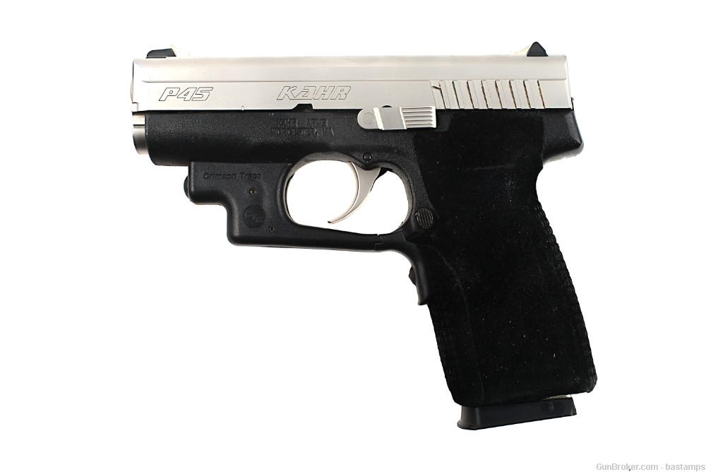 Kahr Arms P45 Pistol, 45 ACP – SN: SB1482, Magazine & Grip Laser-img-1