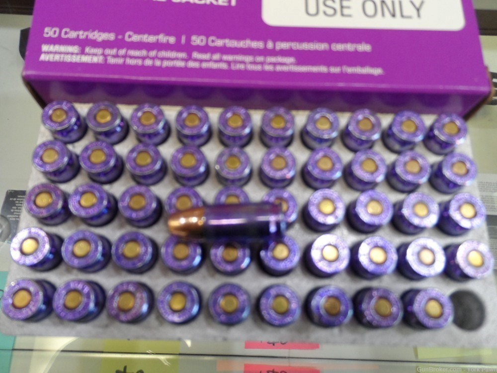 Winchester 9mm 1000 Rounds 115GR FMJ Full Metal Jacket Training Rare Purple-img-1