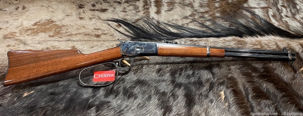 NEW CHIAPPA 1892 WINCHESTER LARGE LOOP SADDLE RING CARBINE 20" 45 COLT-img-1