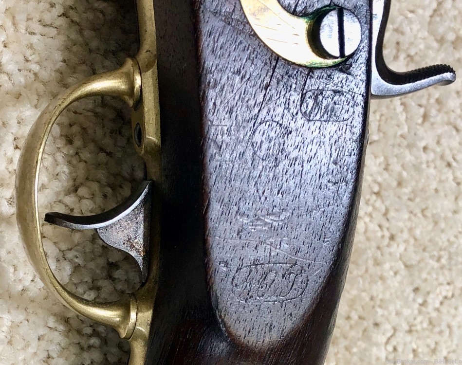 W4 US 1842 .54 Cavalry Pistol, H.ASTON 1847/1847, Match, VG-EXC.......$1250-img-18