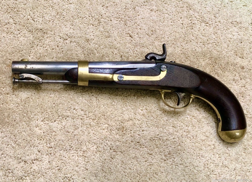 W4 US 1842 .54 Cavalry Pistol, H.ASTON 1847/1847, Match, VG-EXC.......$1250-img-19