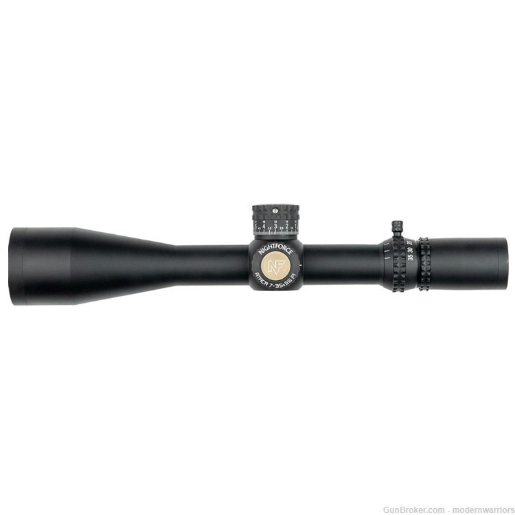 Nightforce ATACR-7-35x56mm F1-34mm Tube-Illuminated MOA XT FFP Reticle-Blk-img-0