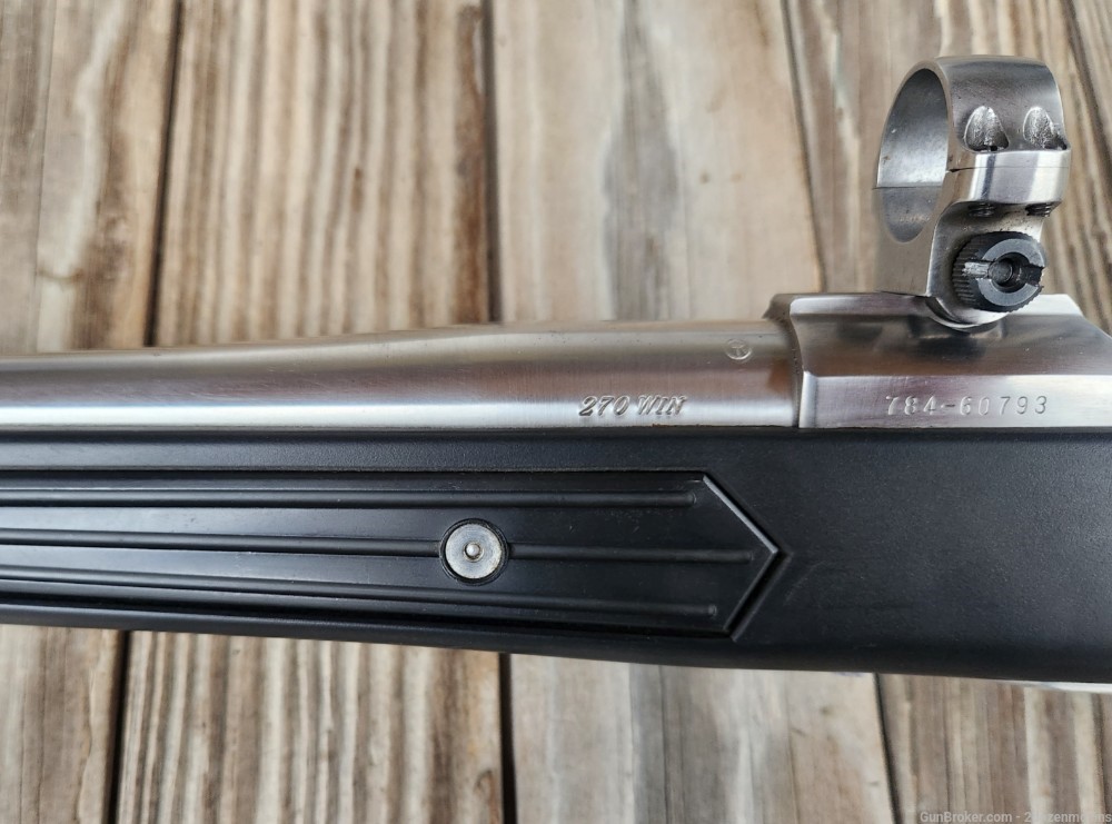 Ruger M77 Mark II All Weather Zytel Skeleton Paddle Stock 270 ...