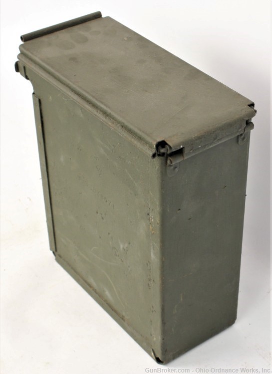 Original WWII M31 Pedestal Mount Ammo Can-img-1