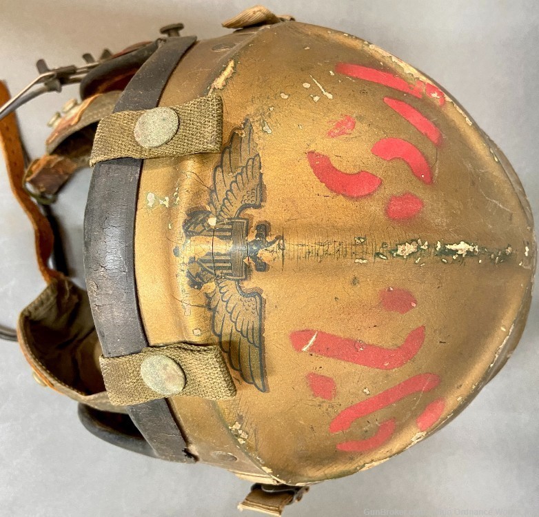 Original Korean War VS 26 Pilot's Helmet-img-2