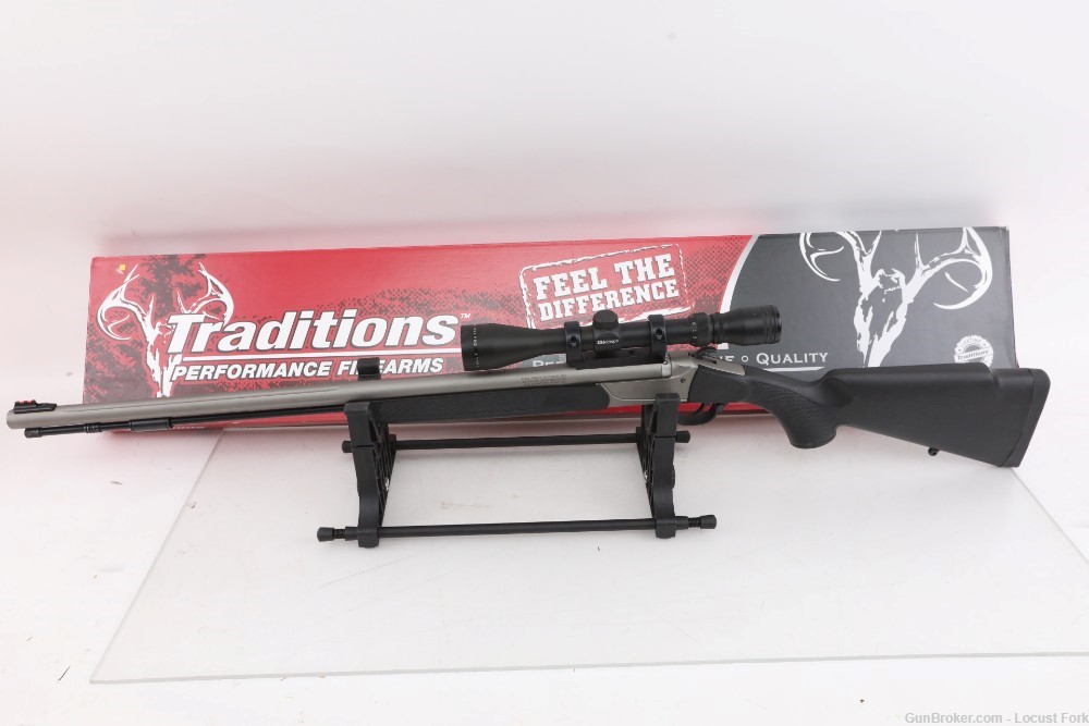 Traditions Pursuit G4 .50 26" Muzzleloader Black Powder Simmons Scope w