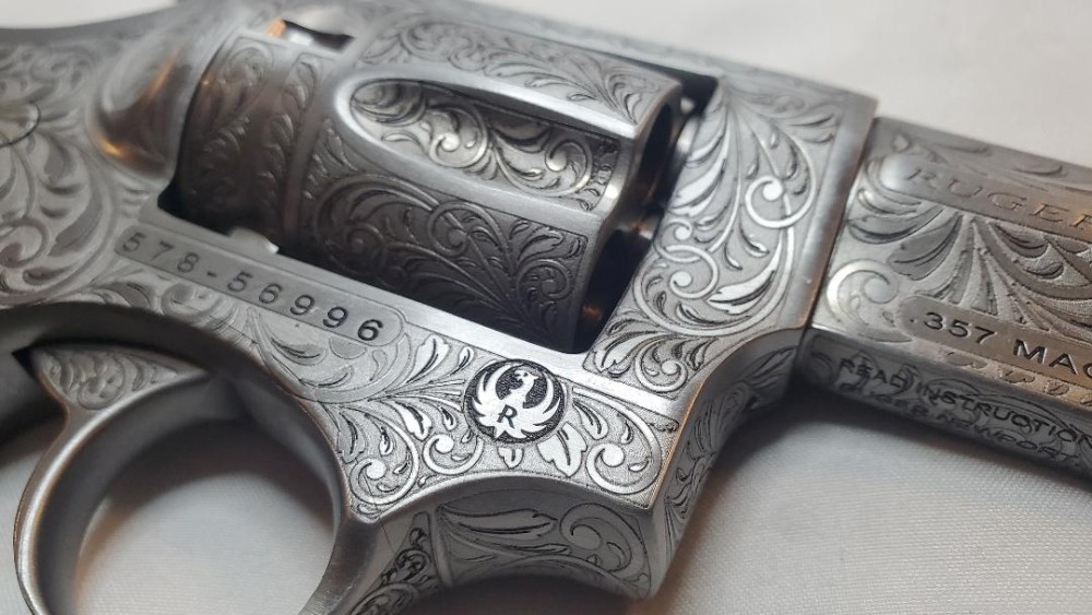Collectible Unique & Beautiful Custom Engraved RUGER SP101 357 Magnum-img-9