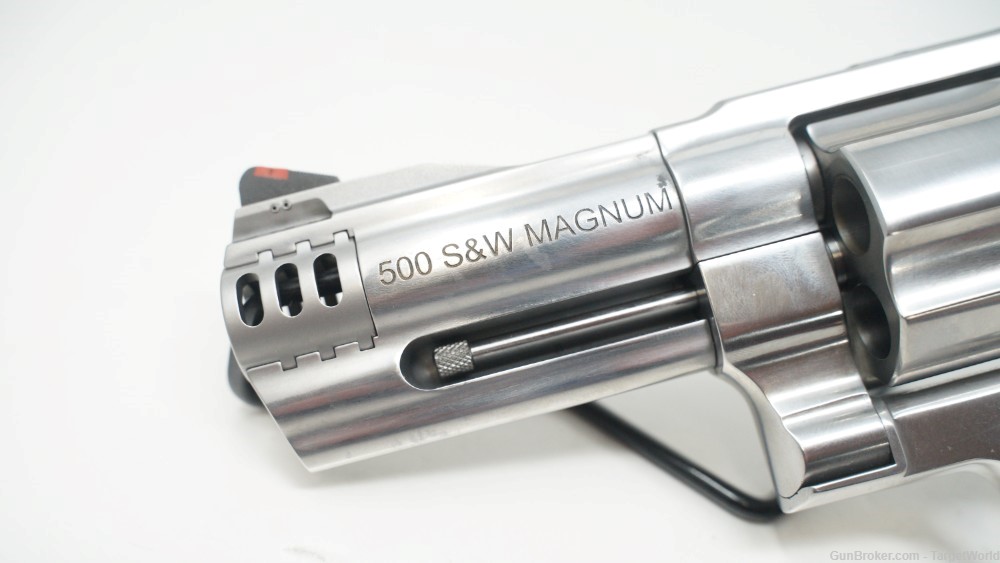 SMITH & WESSON M500 REVOLVER 4" 500 S&W MAG STAINLESS 5 ROUNDS (SW163504)-img-8