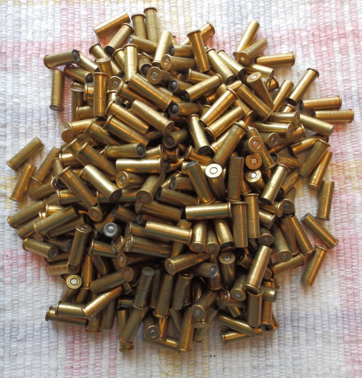 .38 Special handloaded wadcutters – Winchester Brass – 341 rounds-img-0