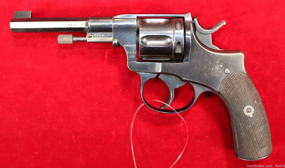 Husqvarna Swedish 1887 Nagant Revolver 7.5mm-img-0