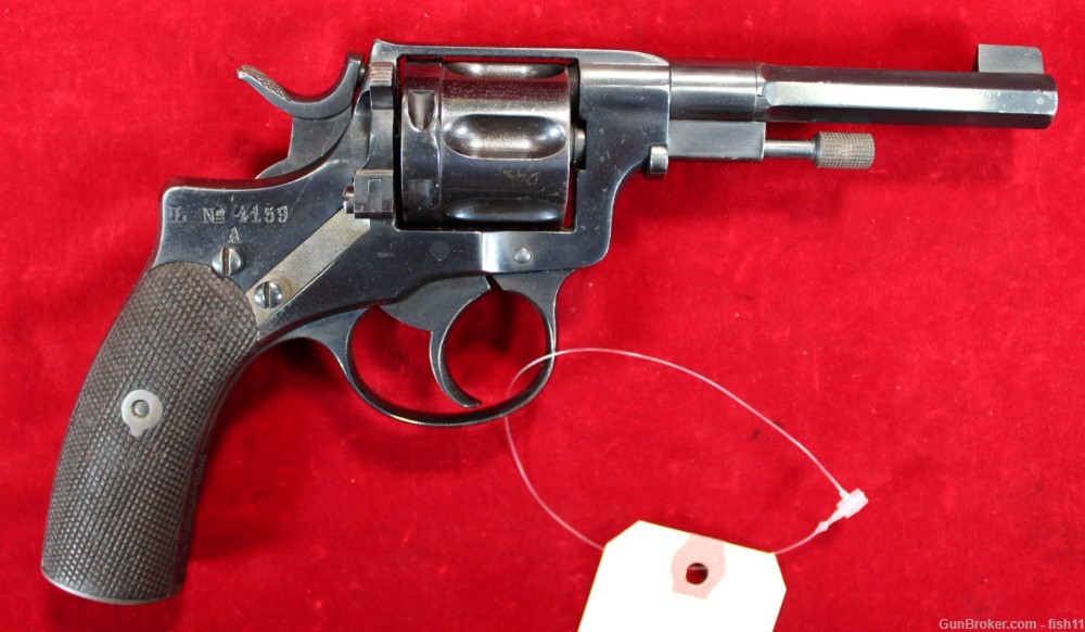 Husqvarna Swedish 1887 Nagant Revolver 7.5mm-img-1