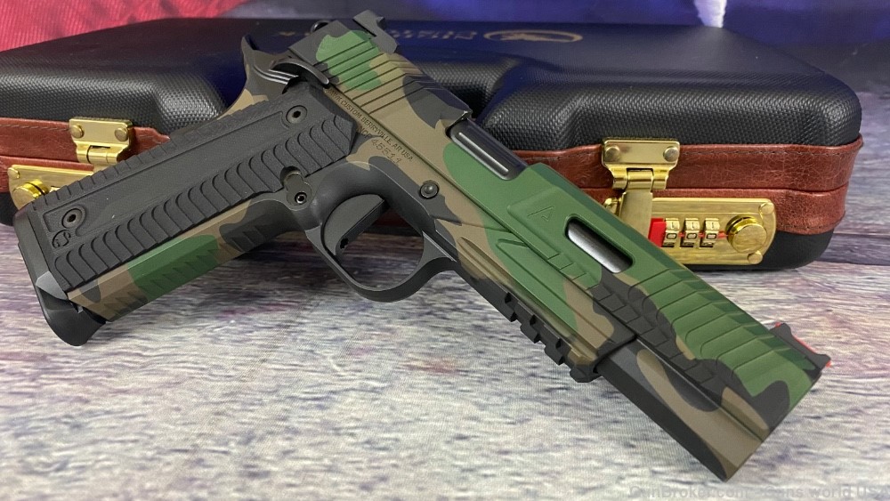 Nighthawk Custom Agent 2 .45 ACP - Multi Camo finish 1911 pistol-img-0