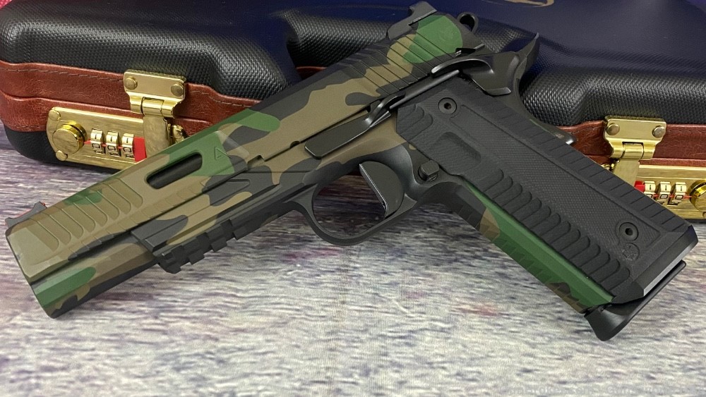 Nighthawk Custom Agent 2 .45 ACP - Multi Camo finish 1911 pistol-img-5