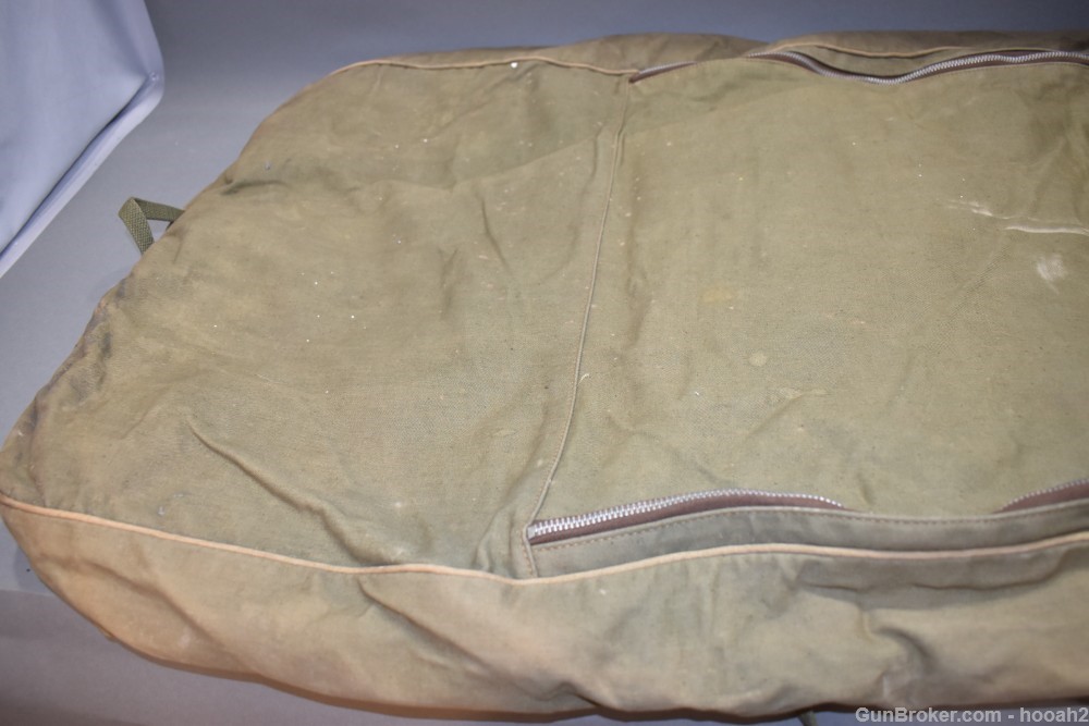 WW2 Korean Era? Service-Pak Canvas Garment Bag Soldier Marked-img-12