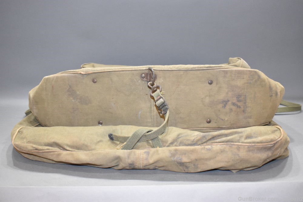 WW2 Korean Era? Service-Pak Canvas Garment Bag Soldier Marked-img-5
